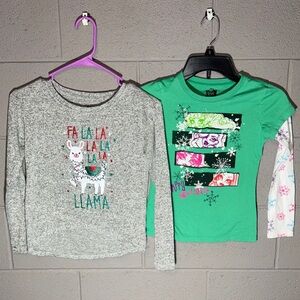 Monster High & So Gray and Green Long Sleeve Christmas Sweater and Tee